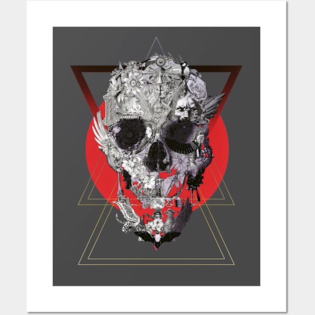 Skull Wall Art by aligulec